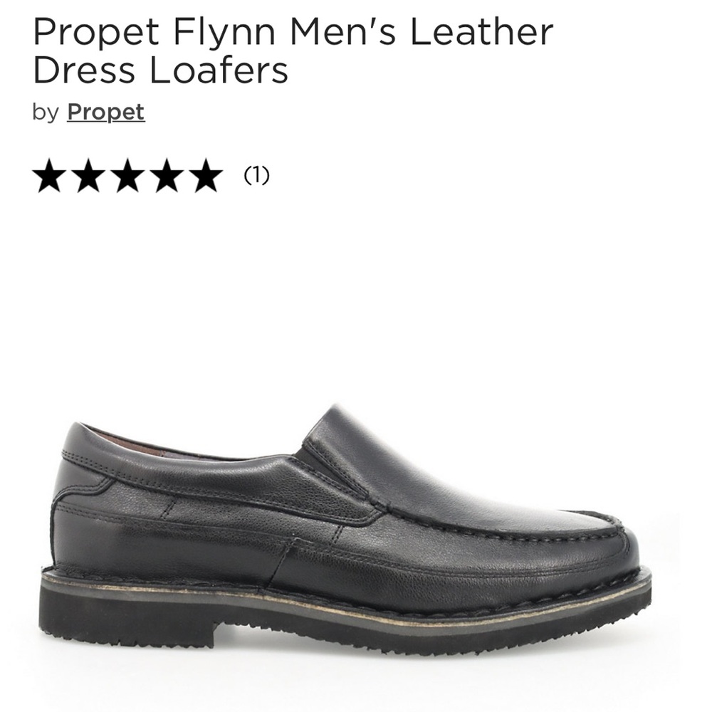 Prophet Flynn men’s leather dress loafers